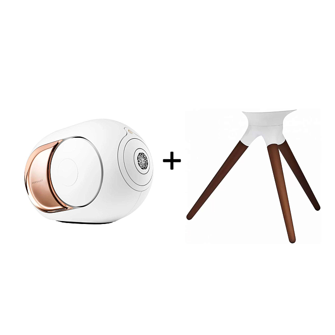 Комплект Devialet Phantom I 108 dB Gold + Devialet Treepod Matte White - рис.0