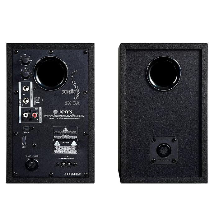Студийный монитор iCON SX-3A Black - рис.2