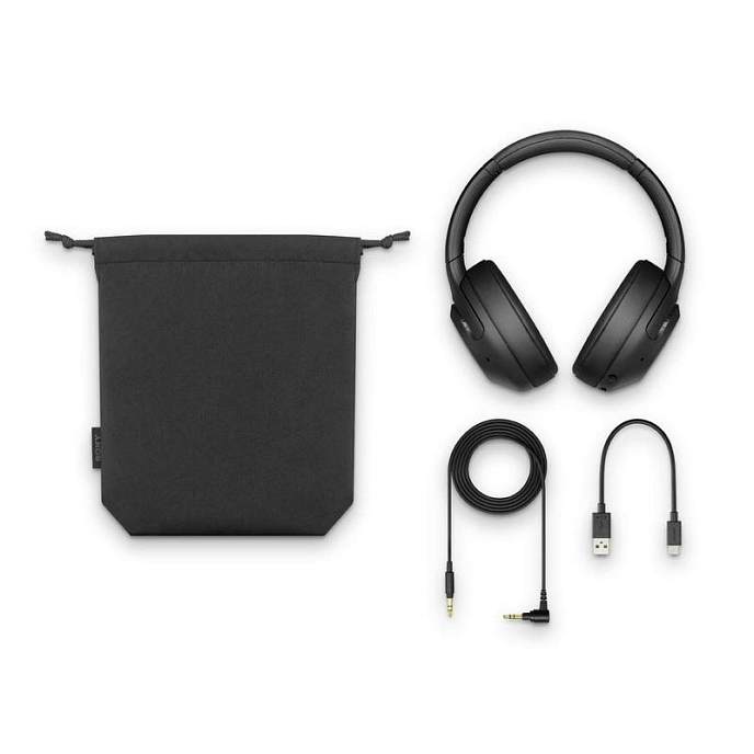 Беспроводные наушники Sony WH-XB900N Blue - рис.6