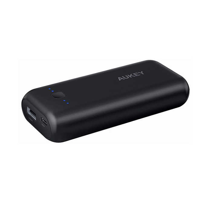 Внешний аккумулятор Aukey PowerBank 5000 mAh - рис.0