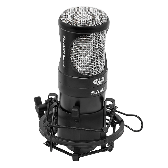 Микрофон для стриминга и игр CAD PM1200 PodMaster SuperD Pro Black - рис.1