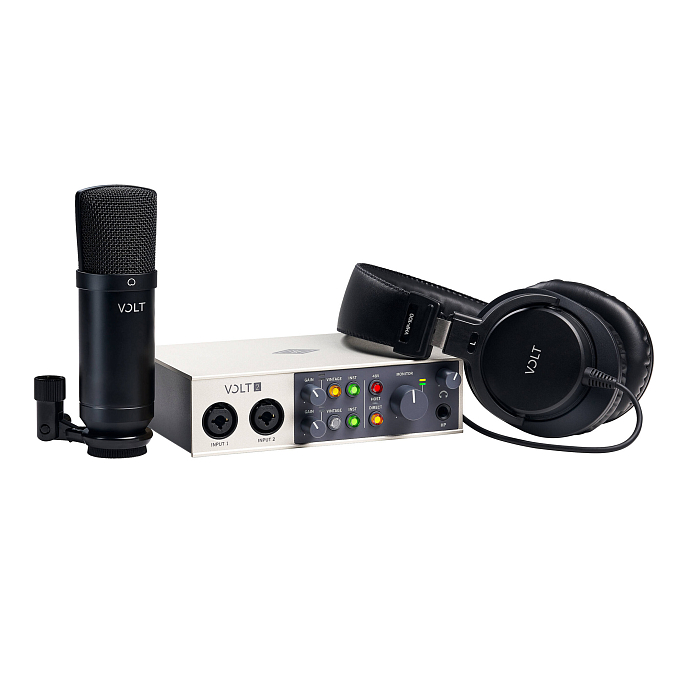Аудиоинтерфейс Universal Audio Volt 2 Studio Bundle - рис.0