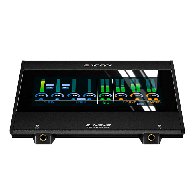 Аудиоинтерфейс iCON U44 Black - рис.1