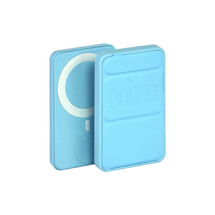 Портативный аккумулятор Art.Lebedev Пауэрбанкус Blue 10 000 мАч - рис.0