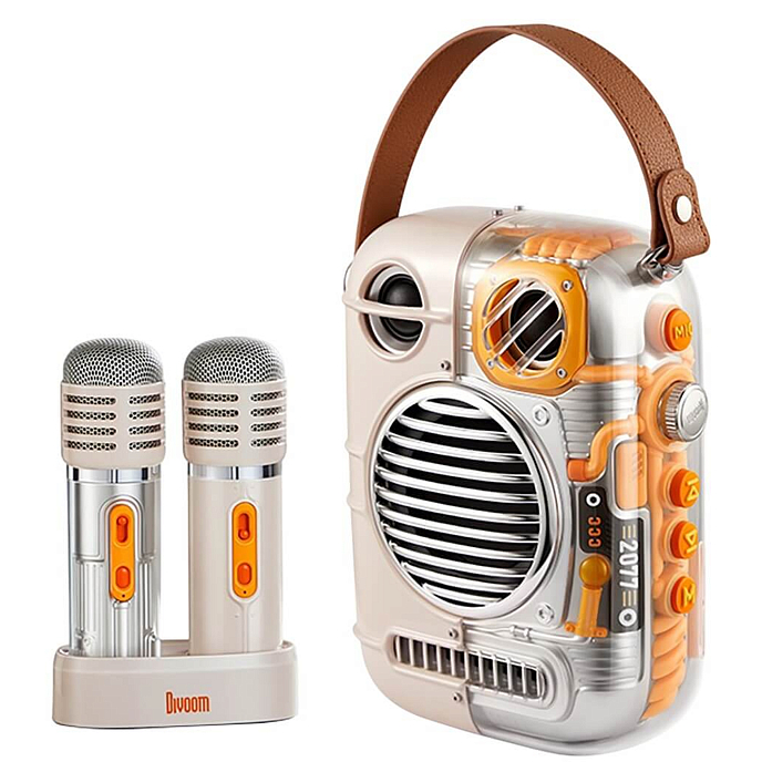 Портативная колонка Divoom Spark Pro Beige - рис.1