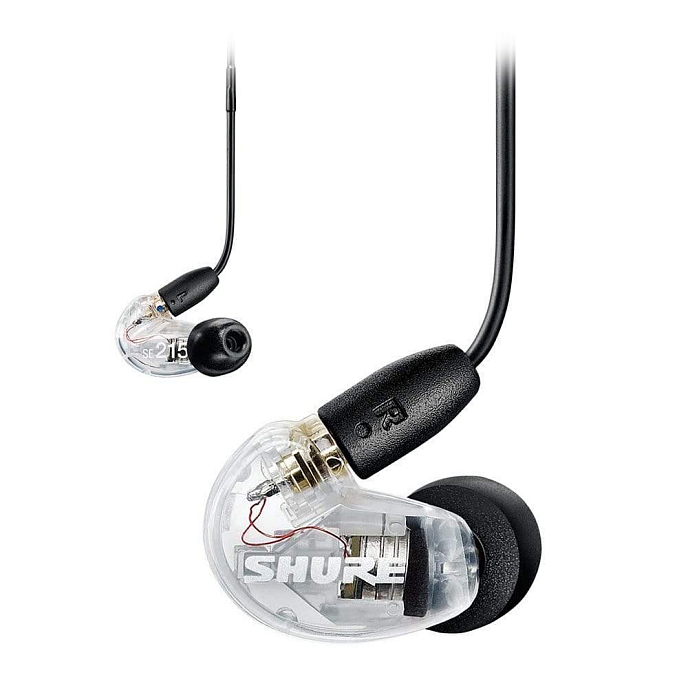 IEM наушники Shure SE215 Universal Clear - рис.0