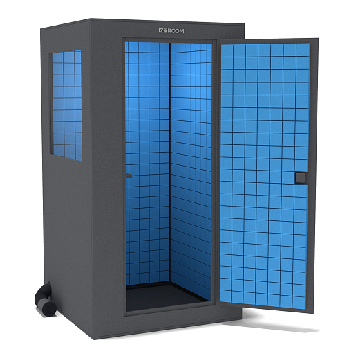 Акустическая кабина IzoRoom Standard with window Graphite Blue