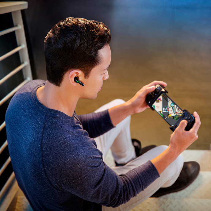 Беспроводные наушники Razer Hammerhead True Wireless Pro Black - рис.10