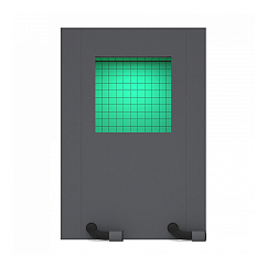 Акустическая кабина IzoRoom Maxi Plus with window Graphite Blue