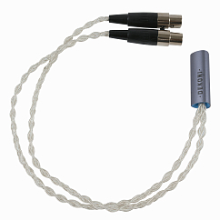 Кабель Dekoni Audio Postsplit XLR-mini Silver Braided