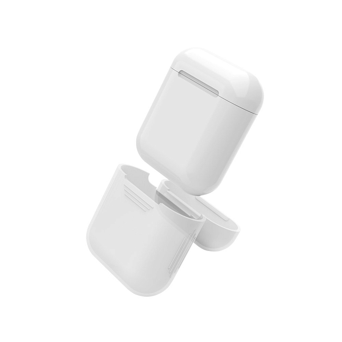 Чехол для наушников Deppa Case for AirPods Transparent - рис.1