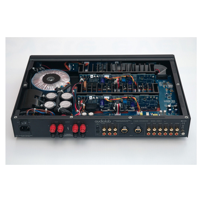 Комплект Audiolab 8300A Black + Audiolab 6000N Black - рис.5