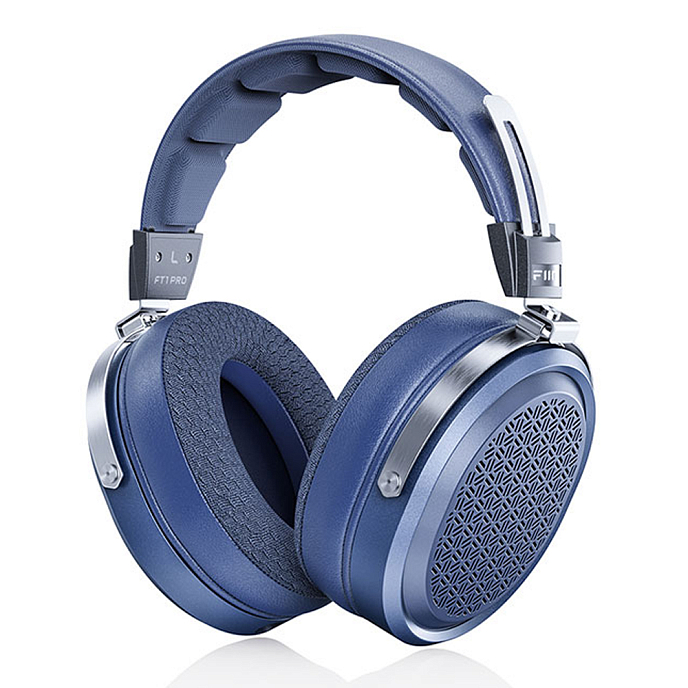 Наушники полноразмерные FiiO FT1 Pro blue проводные полноразмерные открытые магнито-планарные наушники_OpenBox - рис.0