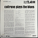 Пластинка John Coltrane - Plays The Blues (Analogue) LP - рис.1