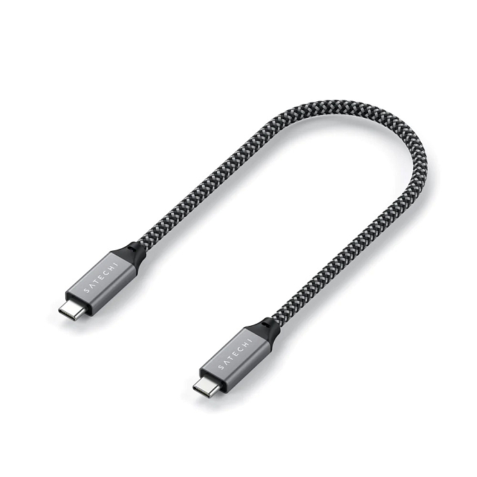 Кабель Satechi USB4 Type-C Space Grey - рис.3