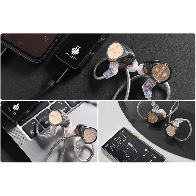 Наушники внутриканальные Hidizs ST2 Pro Black Transparent (USB-C) - рис.7
