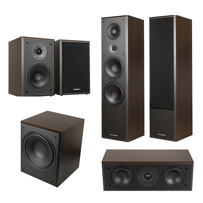 Комплект ECO Line 5.1 XXL Mocca Wood - рис.0