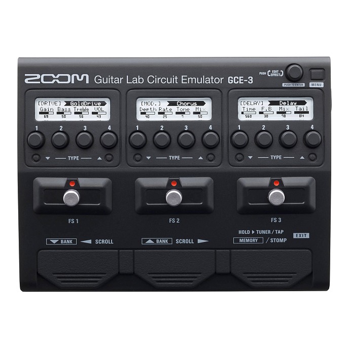 Процессор эффектов Zoom GCE-3 Black - рис.0