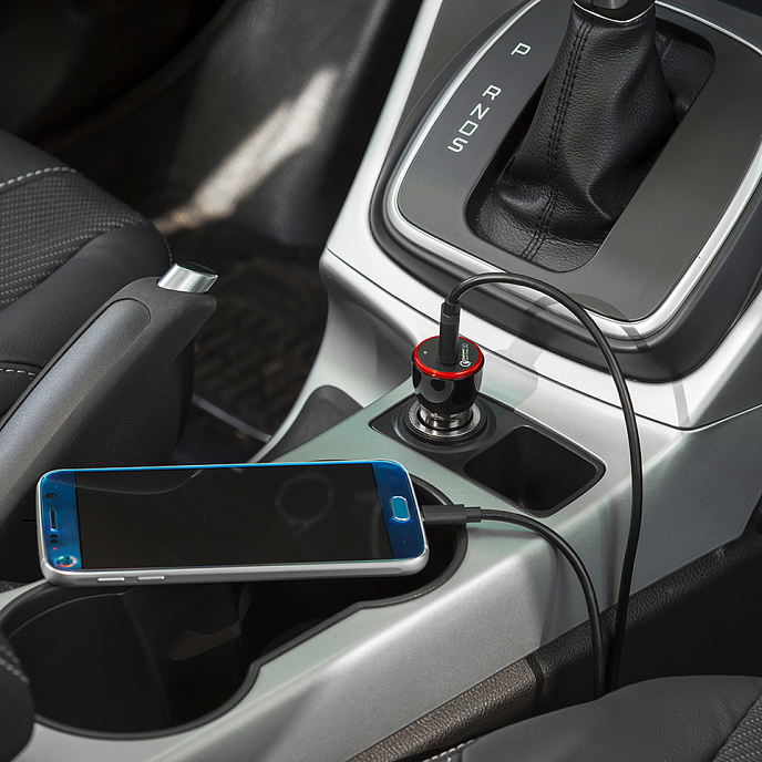 Автомобильное зарядное устройство Anker PowerDrive+ 1 USB Quick Charge 3.0 (A2210012) - рис.8