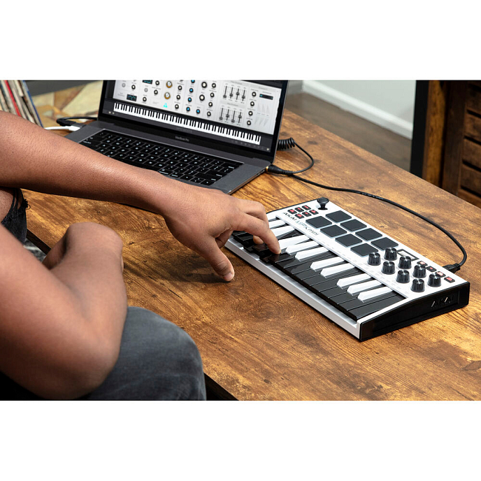 MIDI-клавиатура AKAI PRO MPK mini mk3 White - рис.5