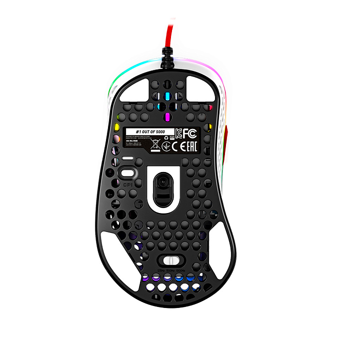 Мышь Xtrfy M4 RGB Tokyo White - рис.5