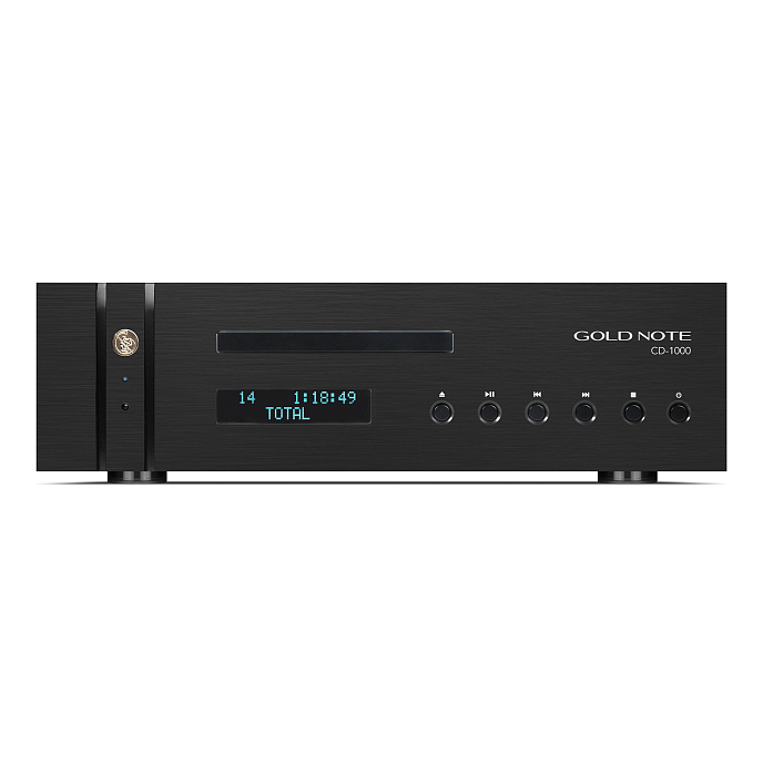 CD проигрыватель Gold Note CD-1000 Mk2 Deluxe DSD Black - рис.0
