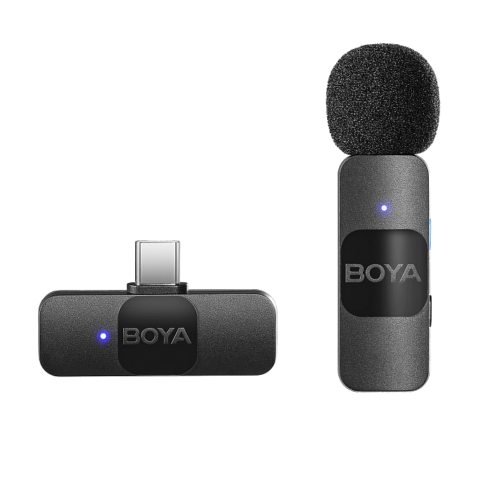 Радиосистема Boya BY-V10 Black - рис.0