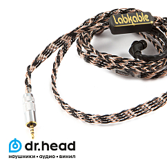 Фото - Labkable Takumi II 4pin Jhaudio bass control to balance 2.5 AK Кабель Labkable Takumi II 4pin Jhaudio bass control to balance 2.5 AK