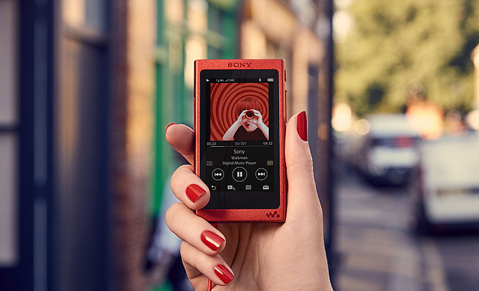 Плеер Sony NW-A35HN red - рис.1