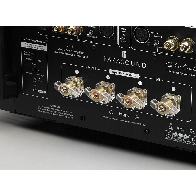 Усилитель мощности Parasound JC5 Silver - рис.3