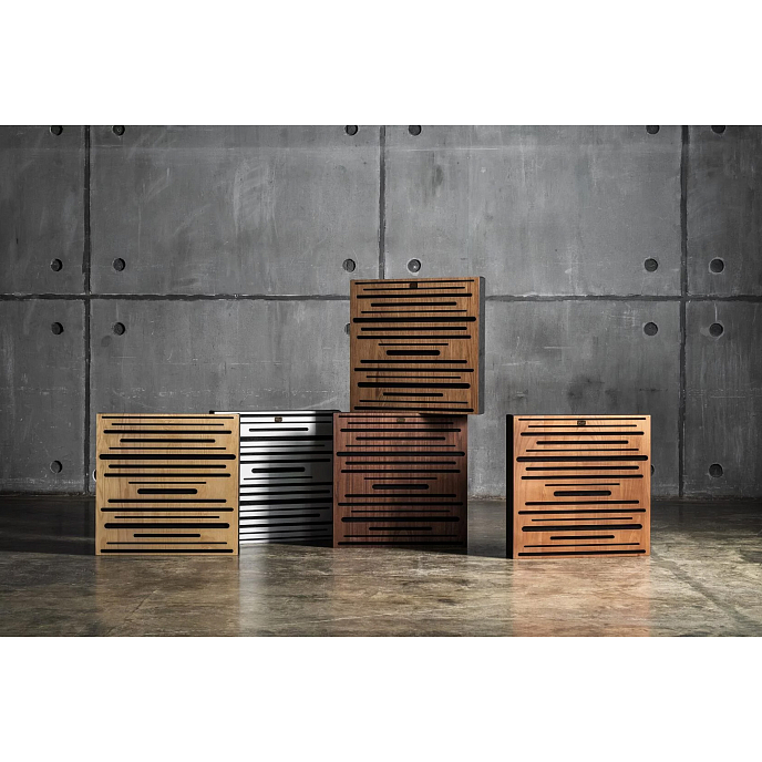Акустический экран Acoustic Shield AS Wood Walnut 50x50x10cm - рис.1