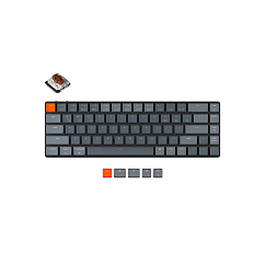 Клавиатура Keychron K7-D3 Brown Switch White Led