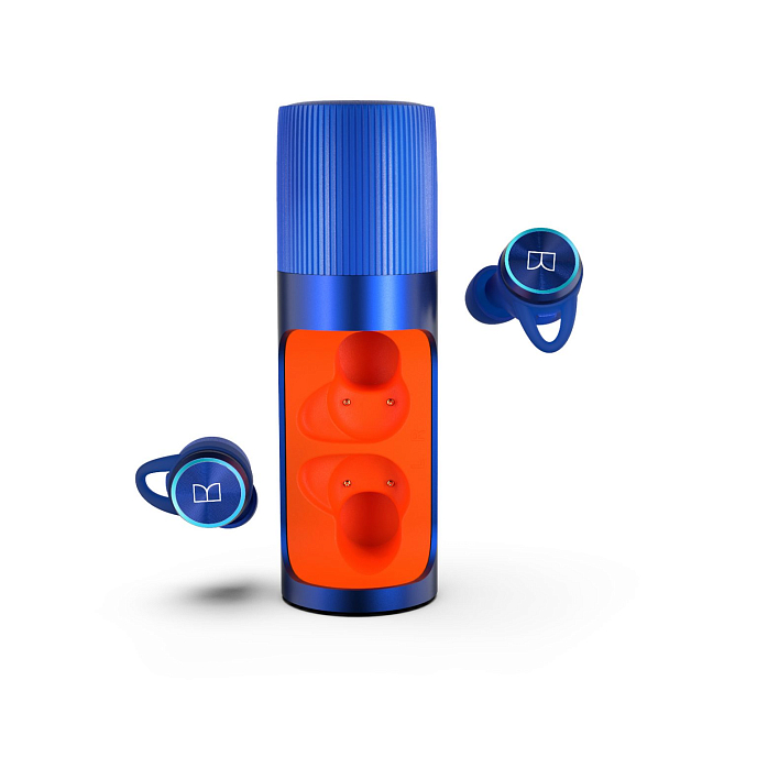 Беспроводные наушники Monster Clarity 101 Airlinks Blue - рис.1
