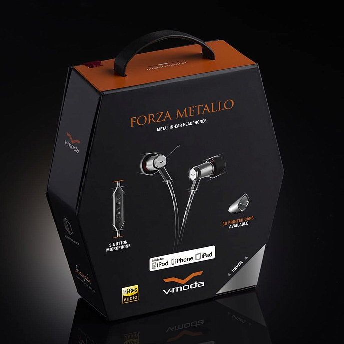 Наушники V-Moda Forza Metallo For Android Black - рис.5