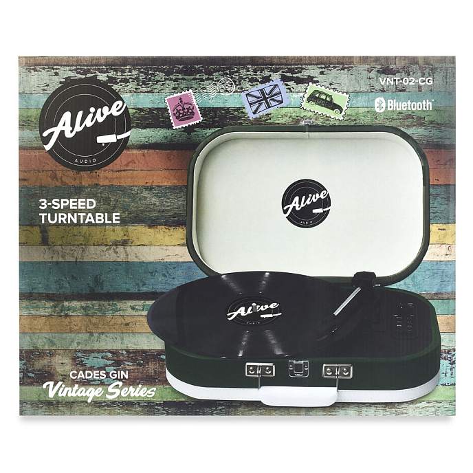 Проигрыватель винила Alive Audio Vintage Cades Gin - рис.7
