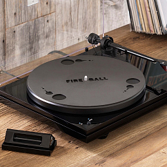 Мат для проигрывателей винила Analog Renaissance EvoMat Fierball Black