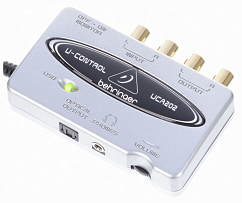 Внешняя звуковая карта BEHRINGER U-CONTROL UCA202