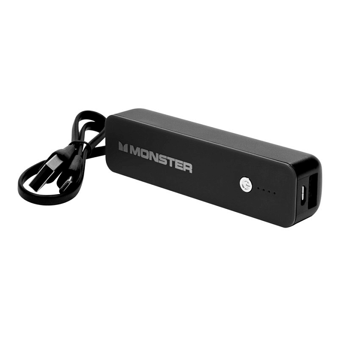 Внешний аккумулятор Monster Power Bank 2500mAh black - рис.2
