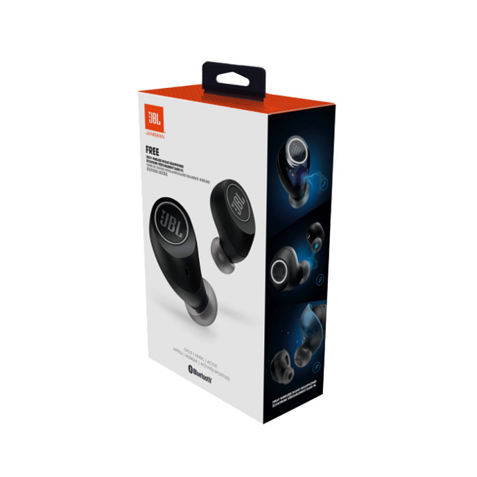 Беспроводные наушники JBL Free Black - рис.7