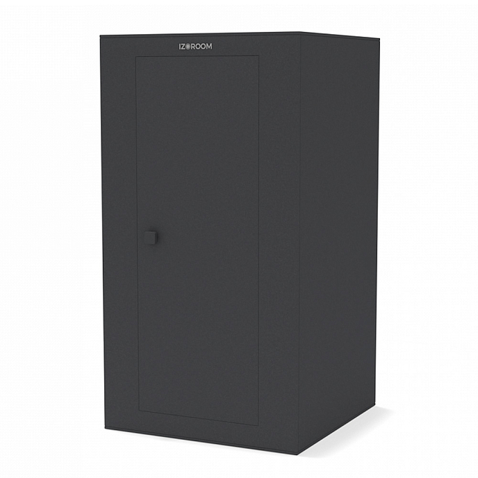 Акустическая кабина IzoRoom Standard without window Graphite Blue - рис.1