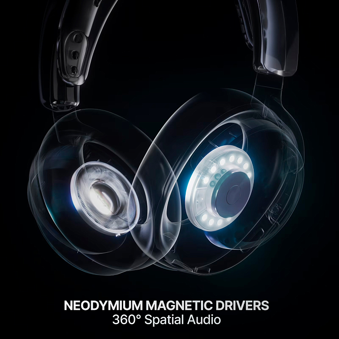 Игровая гарнитура SteelSeries Arctis Nova 7X Wireless Gen 2 Black - рис.9