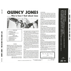 CD-диск Quincy Jones - Quincy This Is How I Feel About Jazz (SHM-CD)