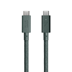 Кабель Native Union Belt Cable Type-C 240W 2.4m Green