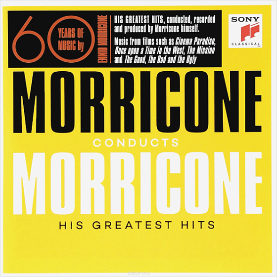 CD-диск Ennio Morricone ‎– Ennio Morricone Conducts Morricone - His Greatest Hits CD - рис.0