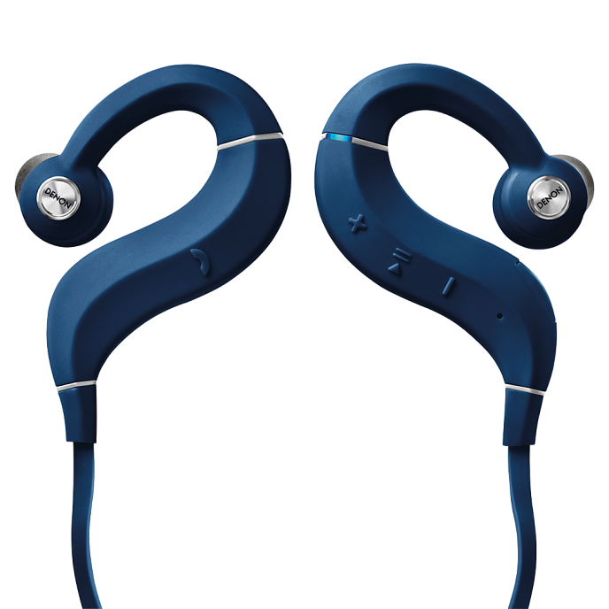 Беспроводные наушники Denon AH-C160W Blue - рис.0