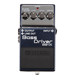Процессор эффектов Boss BB-1X Bass Driver Blue Black