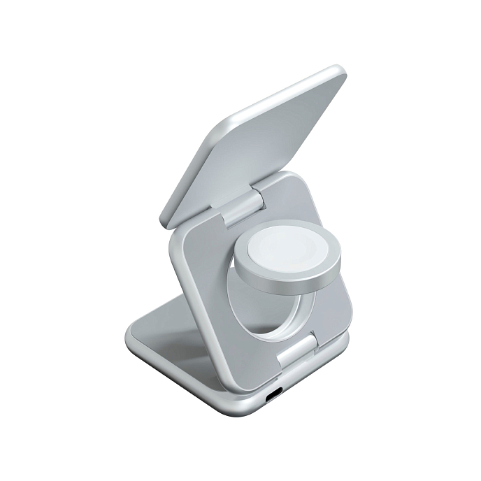 Беспроводная зарядка Magssory Fold Pro Silver - рис.5