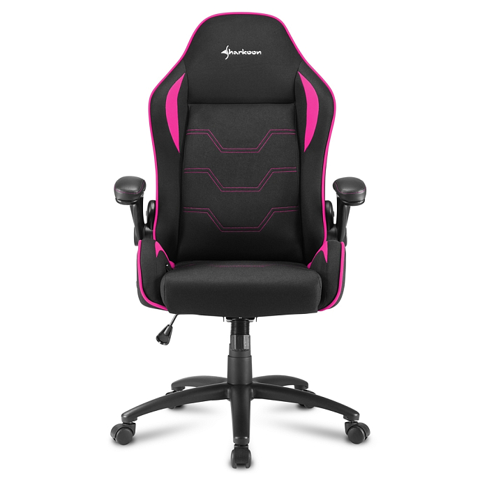 Компьютерное кресло Sharkoon Elbrus 1 Pink Black - рис.1