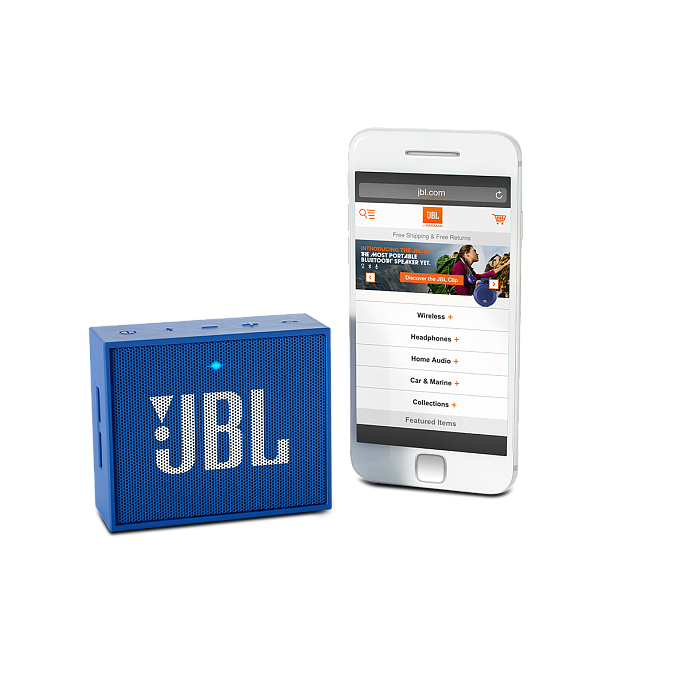 Портативная колонка JBL GO Blue - рис.4