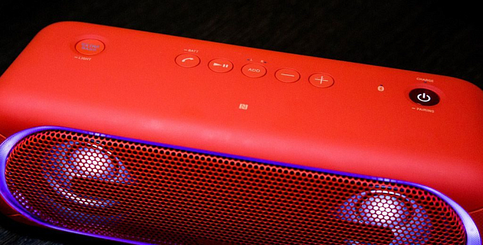 Портативная колонка SONY SRS-XB40 Red - рис.5